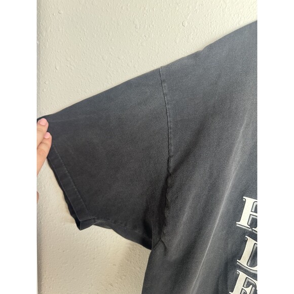 Vintage Harley Davidson Single Stitch Shirt TIBBYS Springfield Mass XXL - Picture 6 of 6